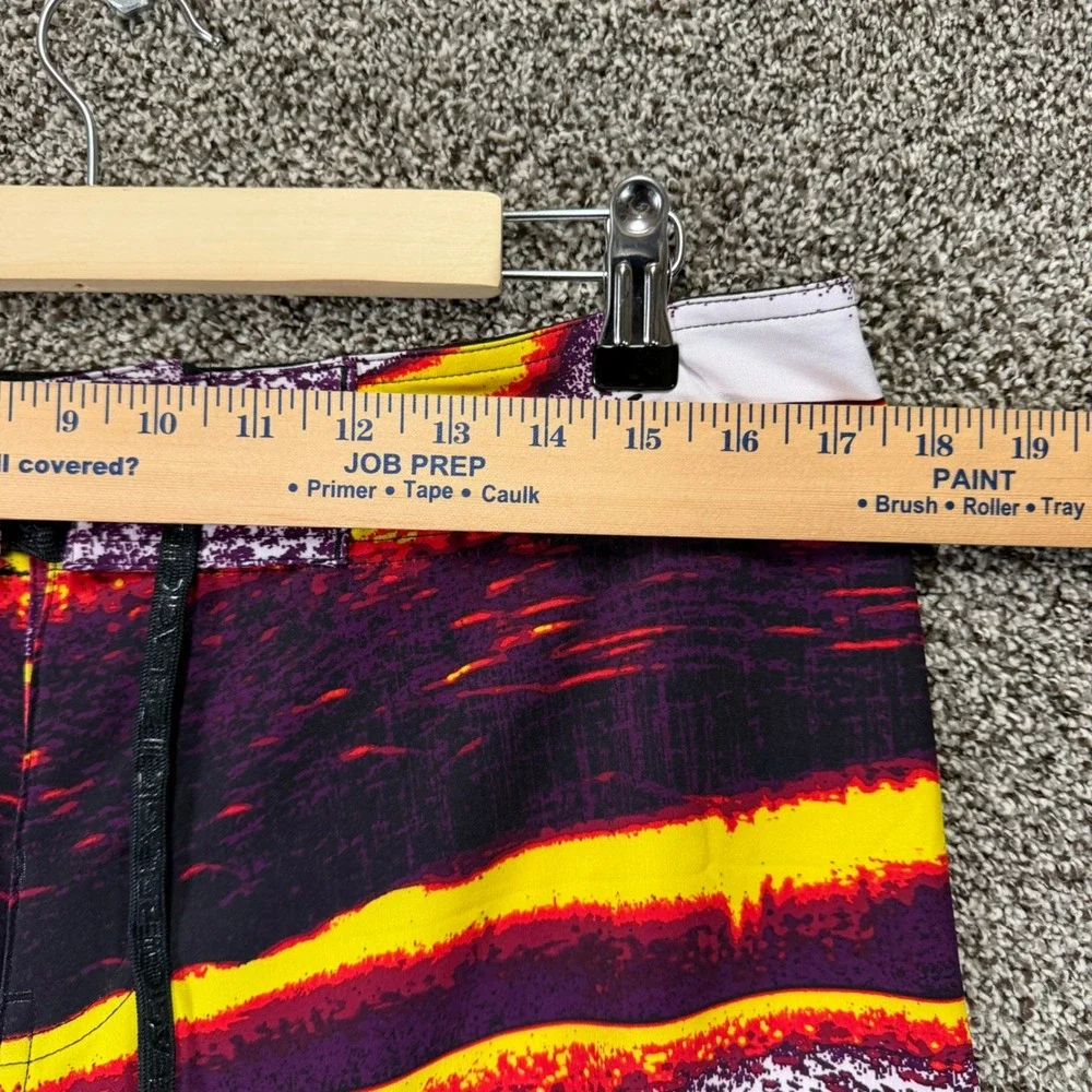 Pelagic 4TEK Board Shorts Mens 34/12 Multicolor High Performance Offshore Gear